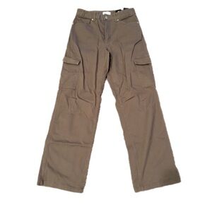 H&M womens Tan Cargo Pants